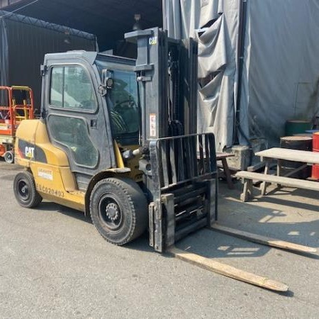 Used 2019 CAT DP50CN1 Pneumatic Tire Forklift for sale in Langley British Columbia