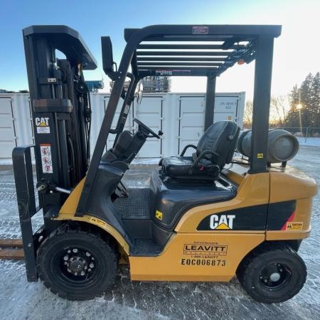 Used 2017 CAT GP25N5 Pneumatic Tire Forklift for sale in Red Deer Alberta