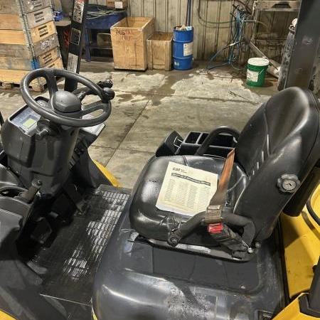 Used 2018 CAT GP25N5 Pneumatic Tire Forklift for sale in Red Deer Alberta