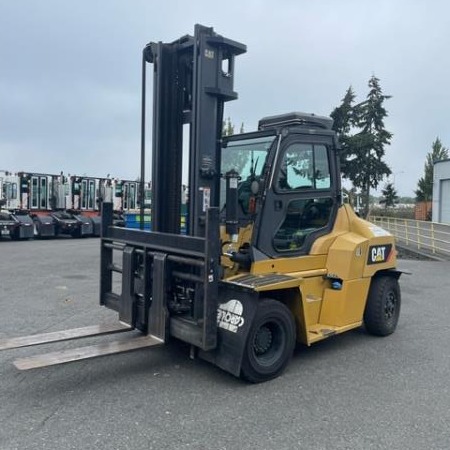 Used 2017 CAT DP70N Pneumatic Tire Forklift for sale in Lakewood Washington