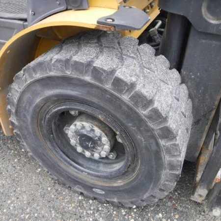 Used 2015 CAT DP50CN1 Pneumatic Tire Forklift for sale in Edmonton Alberta