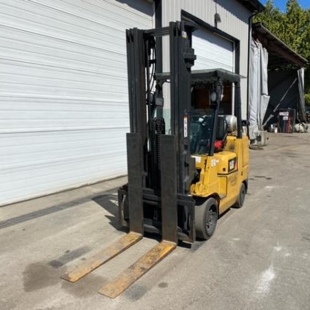 Used 2017 CAT GC40K Cushion Tire Forklift for sale in Langley British Columbia