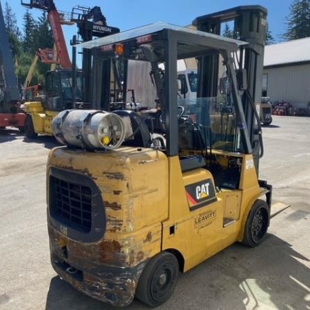 Used 2017 CAT GC40K Cushion Tire Forklift for sale in Langley British Columbia