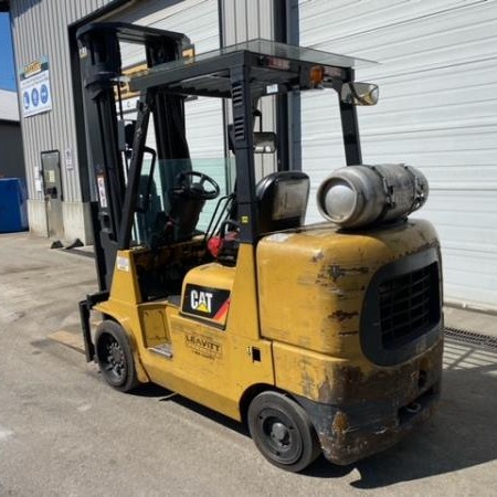 Used 2017 CAT GC40K Cushion Tire Forklift for sale in Langley British Columbia