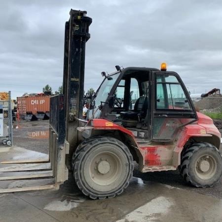 Used 2018 MANITOU M50 Rough Terrain Forklift for sale in Calgary Alberta