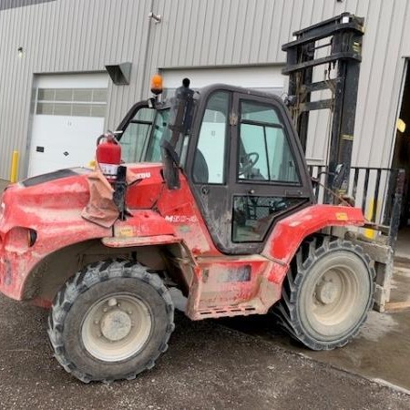 Used 2018 MANITOU M50 Rough Terrain Forklift for sale in Calgary Alberta