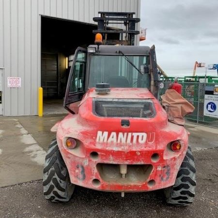 Used 2018 MANITOU M50 Rough Terrain Forklift for sale in Calgary Alberta