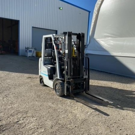 Used 2020 UNICARRIERS CFU50LP Cushion Tire Forklift for sale in Regina Saskatchewan