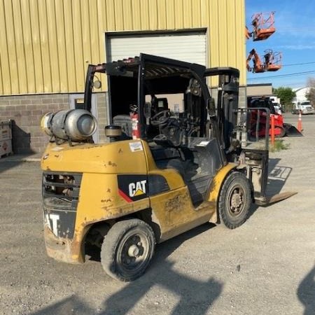 Used 2016 CAT GP40N1 Pneumatic Tire Forklift for sale in Kamloops British Columbia