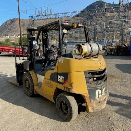 Used 2016 CAT GP40N1 Pneumatic Tire Forklift for sale in Kamloops British Columbia