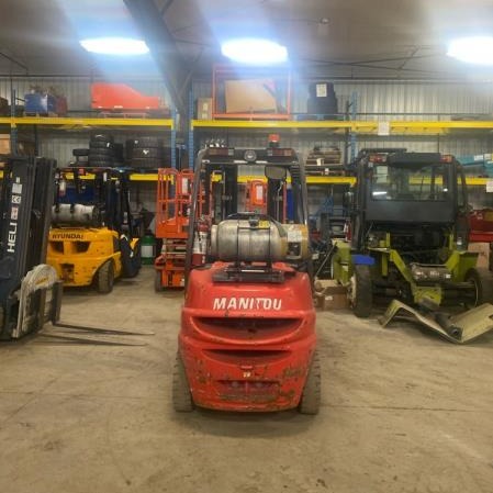 Used 2020 MANITOU MI25G Pneumatic Tire Forklift for sale in Stratford Ontario