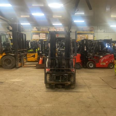 Used 2020 MANITOU MI25G Pneumatic Tire Forklift for sale in Stratford Ontario