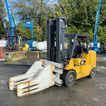 Used 2018 CAT GC70K Cushion Tire Forklift for sale in Langley British Columbia