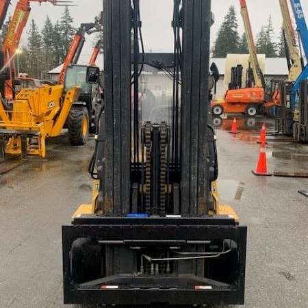 Used 2018 CAT GC70K Cushion Tire Forklift for sale in Langley British Columbia