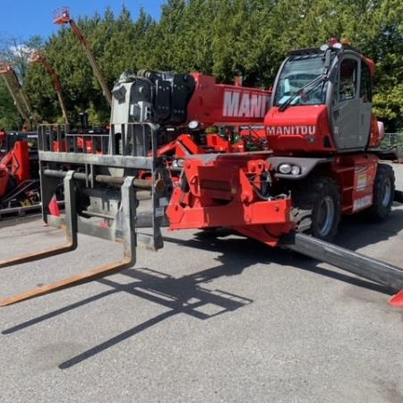 Used 2017 MANITOU MRT2550 Telehandler / Zoom Boom for sale in Langley British Columbia