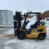 Used 2017 CAT GP25N5 Pneumatic Tire Forklift for sale in Red Deer Alberta