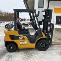 Used 2017 CAT GP25N5 Pneumatic Tire Forklift for sale in Red Deer Alberta