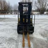 Used 2017 CAT GP25N5 Pneumatic Tire Forklift for sale in Red Deer Alberta