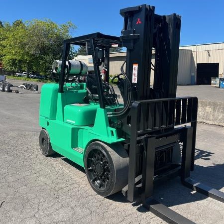 Used 2018 MITSUBISHI FGC70K Cushion Tire Forklift for sale in Portland Oregon