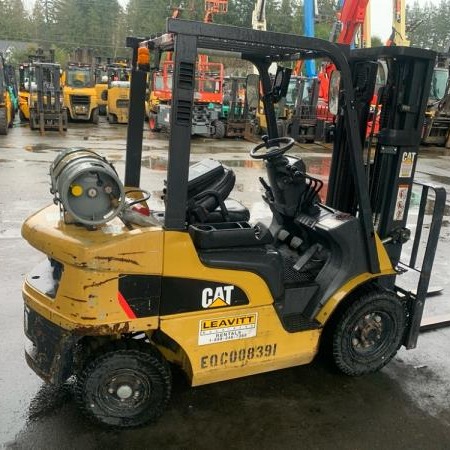 Used 2017 CAT GP25N5 Pneumatic Tire Forklift for sale in Langley British Columbia