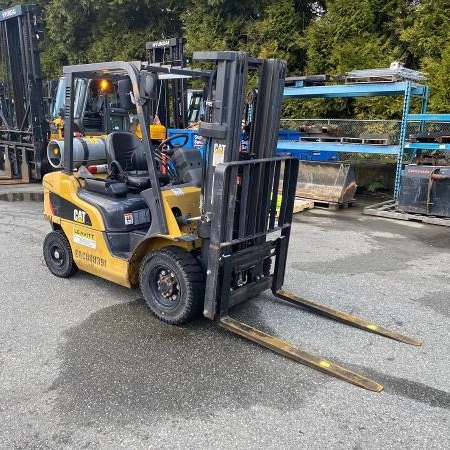 Used 2017 CAT GP25N5 Pneumatic Tire Forklift for sale in Langley British Columbia