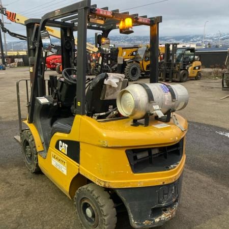 Used 2018 CAT GP25N5 Pneumatic Tire Forklift for sale in Kelowna British Columbia