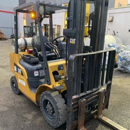 Used 2018 CAT GP25N5 Pneumatic Tire Forklift for sale in Kelowna British Columbia