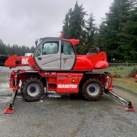 Used 2016 MANITOU MRT2150 Telehandler / Zoom Boom for sale in Nanaimo British Columbia