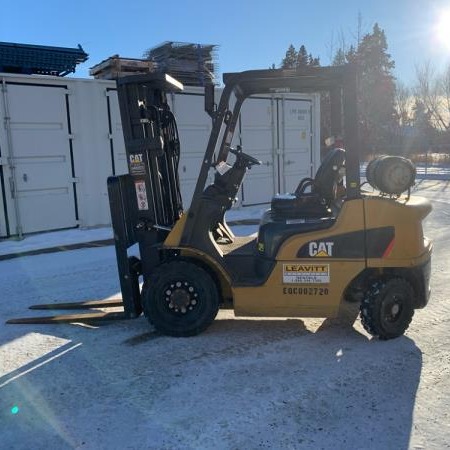 Used 2017 CAT GP25N5 Pneumatic Tire Forklift for sale in Red Deer Alberta