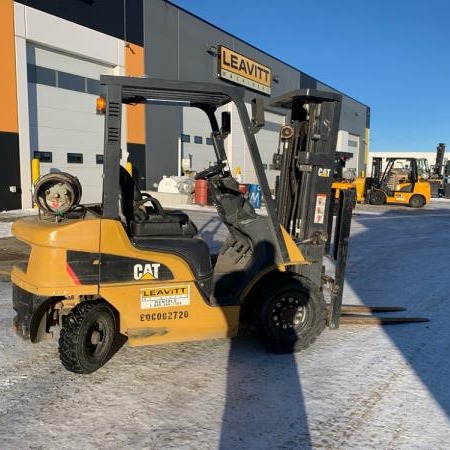 Used 2017 CAT GP25N5 Pneumatic Tire Forklift for sale in Red Deer Alberta