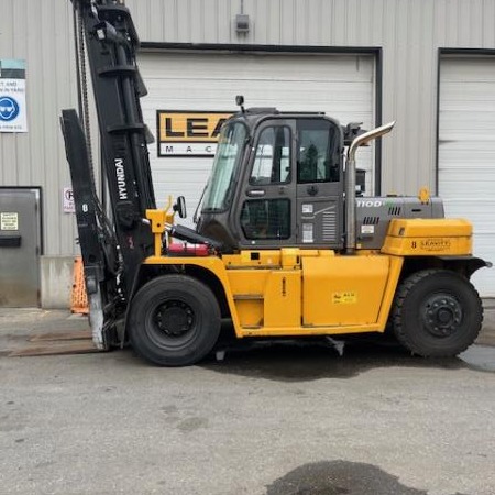 Used 2021 HYUNDAI 110D-9 Pneumatic Tire Forklift for sale in Langley British Columbia