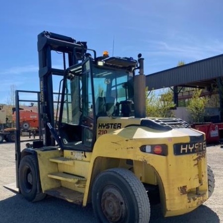 Used 2010 HYSTER H210HD Pneumatic Tire Forklift for sale in Prince George British Columbia