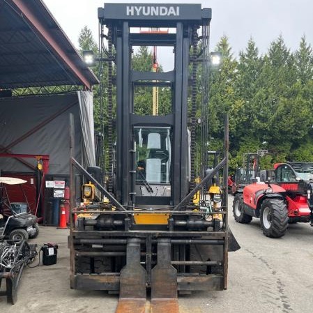 Used 2021 HYUNDAI 110D-9 Pneumatic Tire Forklift for sale in Langley British Columbia