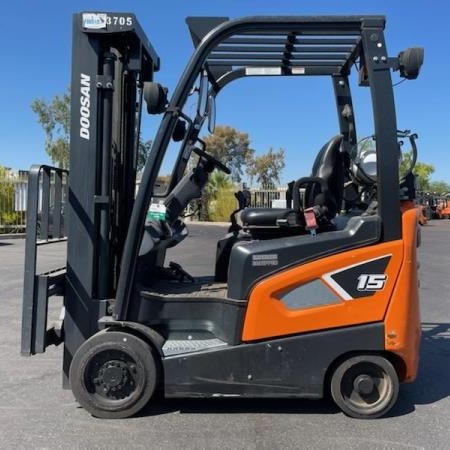 Used 2019 DOOSAN GC18S-5 Cushion Tire Forklift for sale in Phoenix Arizona