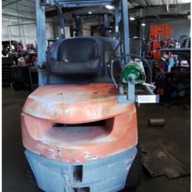 Used 2008 TOYOTA 7FGU30 Pneumatic Tire Forklift for sale in Phoenix Arizona