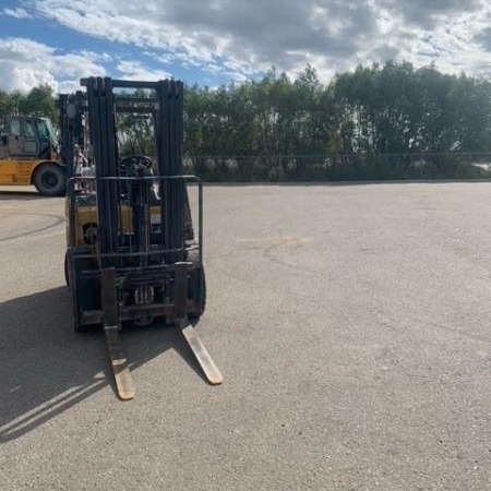 Used 2019 CAT GP25N5 Pneumatic Tire Forklift for sale in Red Deer Alberta