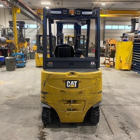 Used 2016 CAT 2EPC5000 Electric Forklift for sale in Red Deer Alberta