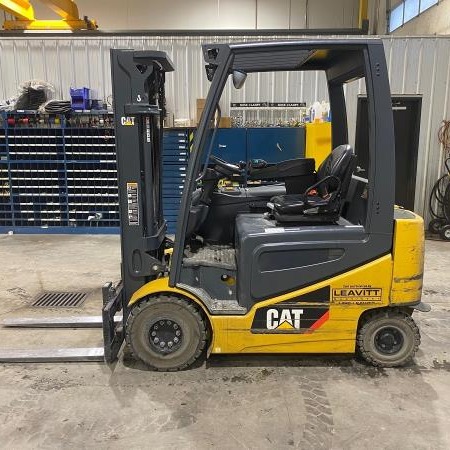 Used 2016 CAT 2EPC5000 Electric Forklift for sale in Red Deer Alberta