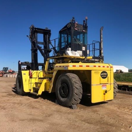 Used 2012 HOIST P1000 Pneumatic Tire Forklift for sale in Jansen Saskatchewan