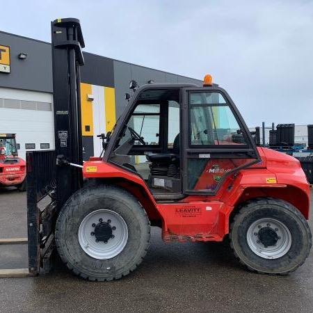 Used 2017 MANITOU M50 Rough Terrain Forklift for sale in Red Deer Alberta