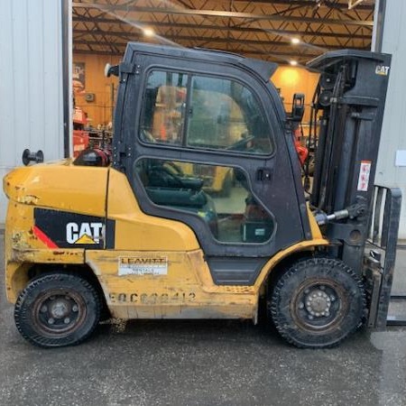 Used 2019 CAT DP50CN1 Pneumatic Tire Forklift for sale in Langley British Columbia