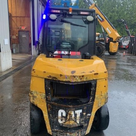 Used 2019 CAT DP50CN1 Pneumatic Tire Forklift for sale in Langley British Columbia