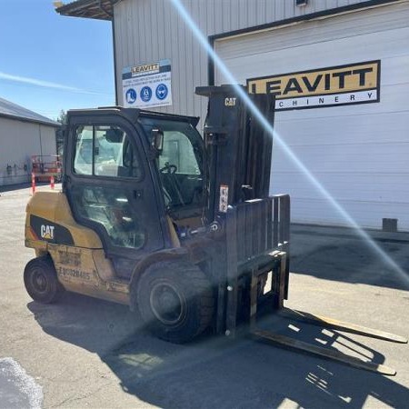 Used 2019 CAT DP50CN1 Pneumatic Tire Forklift for sale in Langley British Columbia