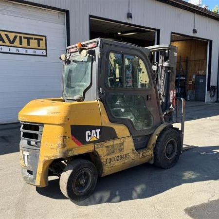 Used 2019 CAT DP50CN1 Pneumatic Tire Forklift for sale in Langley British Columbia