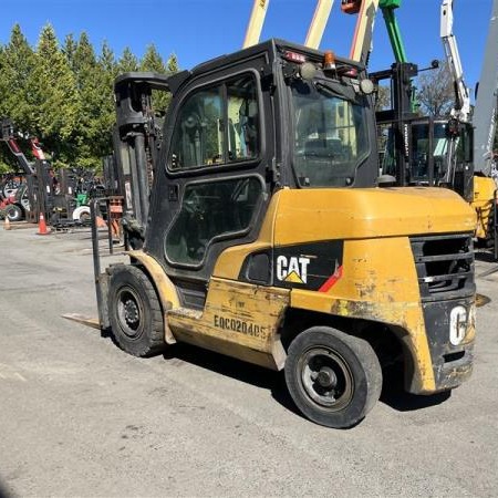 Used 2019 CAT DP50CN1 Pneumatic Tire Forklift for sale in Langley British Columbia