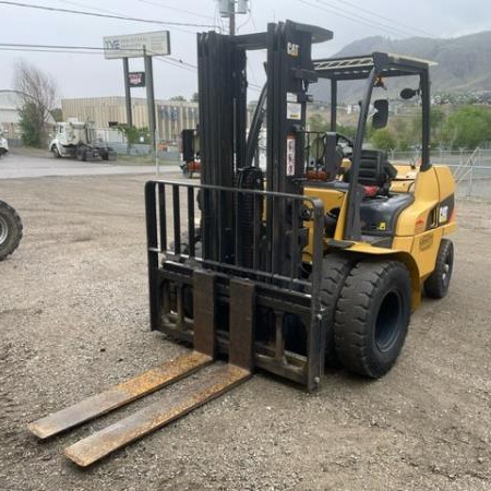 Used 2013 CAT DP45N1 Pneumatic Tire Forklift for sale in Kamloops British Columbia