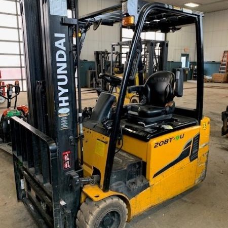 Used 2021 HYUNDAI 20BT-9U Electric Forklift for sale in Kitchener Ontario