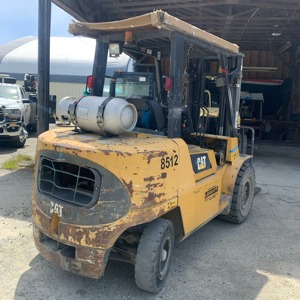 Used 2008 CAT GP40KL Pneumatic Tire Forklift for sale in  British Columbia