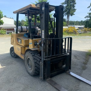 Used 2019 HYUNDAI 80D-9 Pneumatic Tire Forklift for sale in Portland Oregon