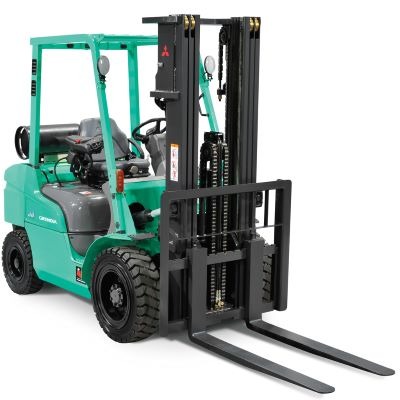 Used 2018 HYUNDAI 70D-9 Pneumatic Tire Forklift for sale in Red Deer Alberta